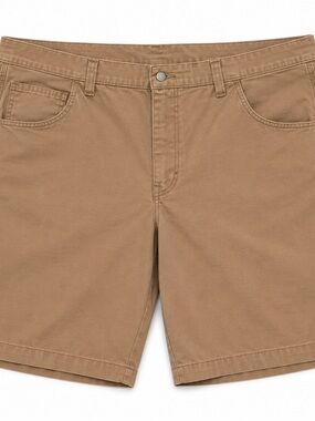 Wrangler Men's Flat Front Shorts - Tan